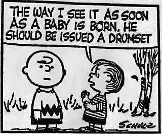 MusicMelter's tweet photo. What he said! #musicFriday #charliebrown #drummerbaby https://t.co/6M7H8rl9mC