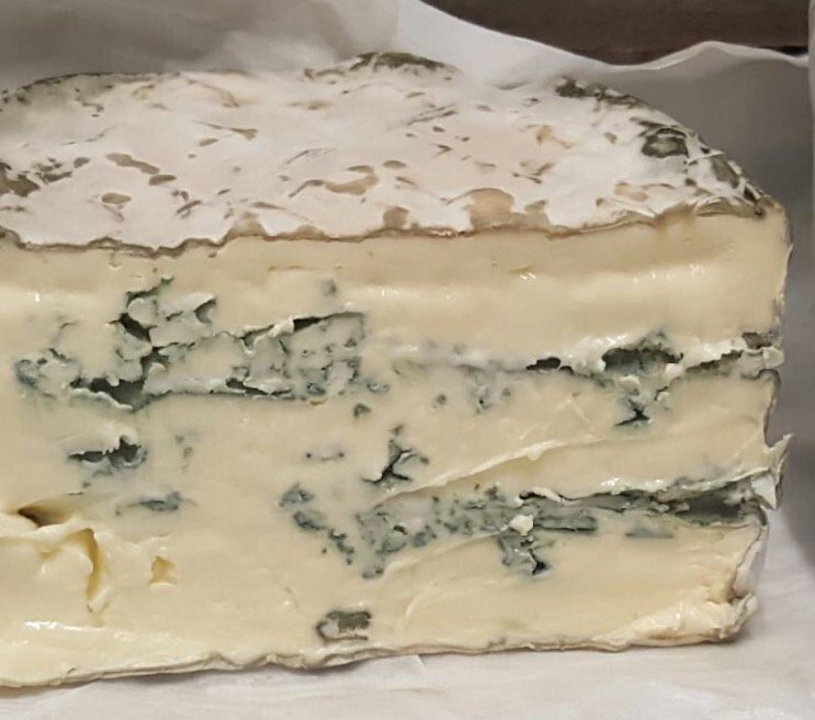 We're <a href="/_TheMarketCo/">The Market Co</a> Wilmlsow tomorrow, this month's special back by request ... Burt's Blue made with double cream