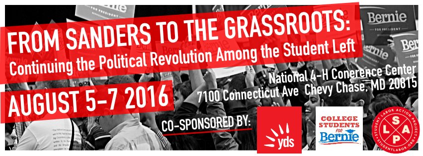 Today (7/15) is the deadline to apply for travel aid for "From Sanders to the Grassroots"! docs.google.com/forms/d/e/1FAI…