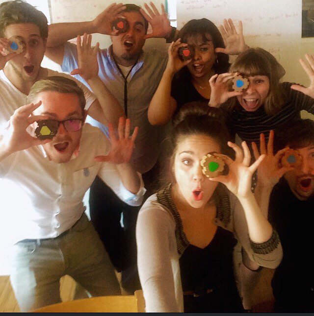 JaneSanden's tweet photo. Great #empathytoy training playdate! @BwellRyan @Jameazuberi @DocAlexander @ryancswartz @ProductDharma @MafaldaArias https://t.co/Vux2S3alIp