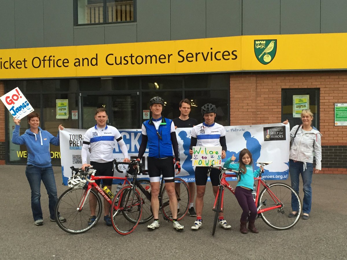 WillPatrickNS's tweet photo. 6 days gone, 19/20 stadiums. Just the home straight now @JackosRide2016 for #TourDePrem WOW £9k raised so far. https://t.co/FKfItX4ZHj