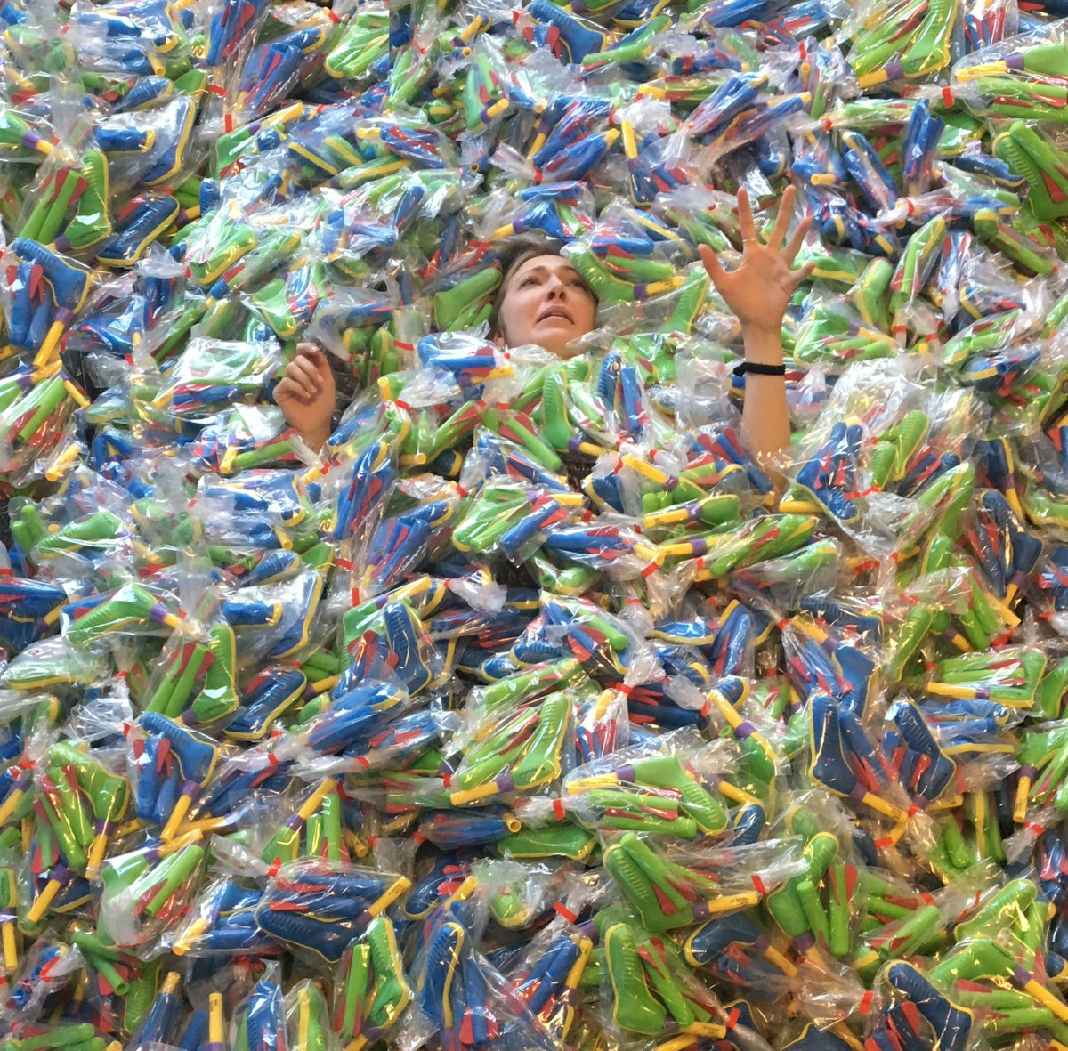 ReadyTalk's tweet photo. Help! Our ReadyTalk nerf guns are flooding the office! #SaveTheInterns https://t.co/3mMmDkBjiF