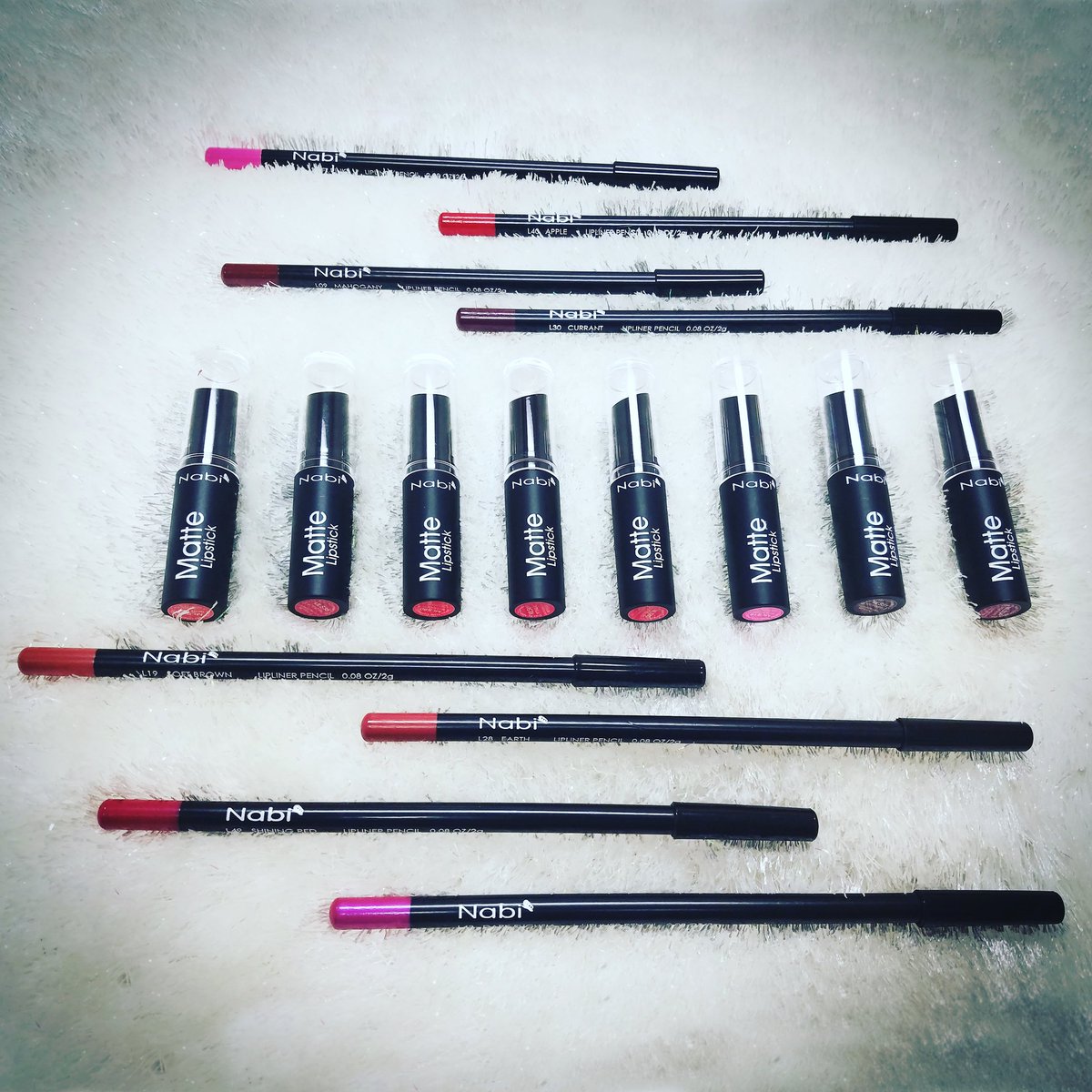 _studio_125_'s tweet photo. Our latest haul...#NabiCosmetics #mattelipstick https://t.co/gS6pIVigzv