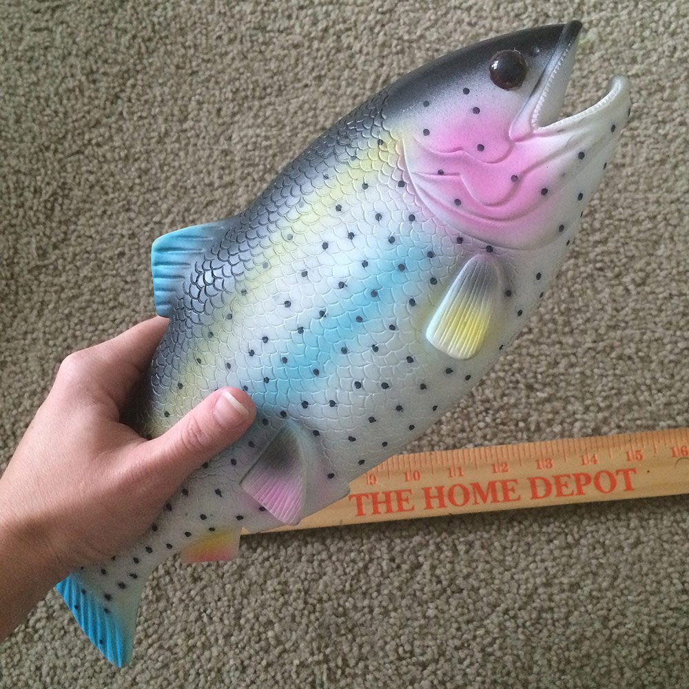 rubber fish prop