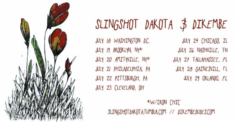SRBpresents's tweet photo. two weeks away! @DikembeDudes &amp; @slingshotdakota w/ @expert_timing at @willspub. 7PM 18+ $10 https://t.co/x8uJErV9r1