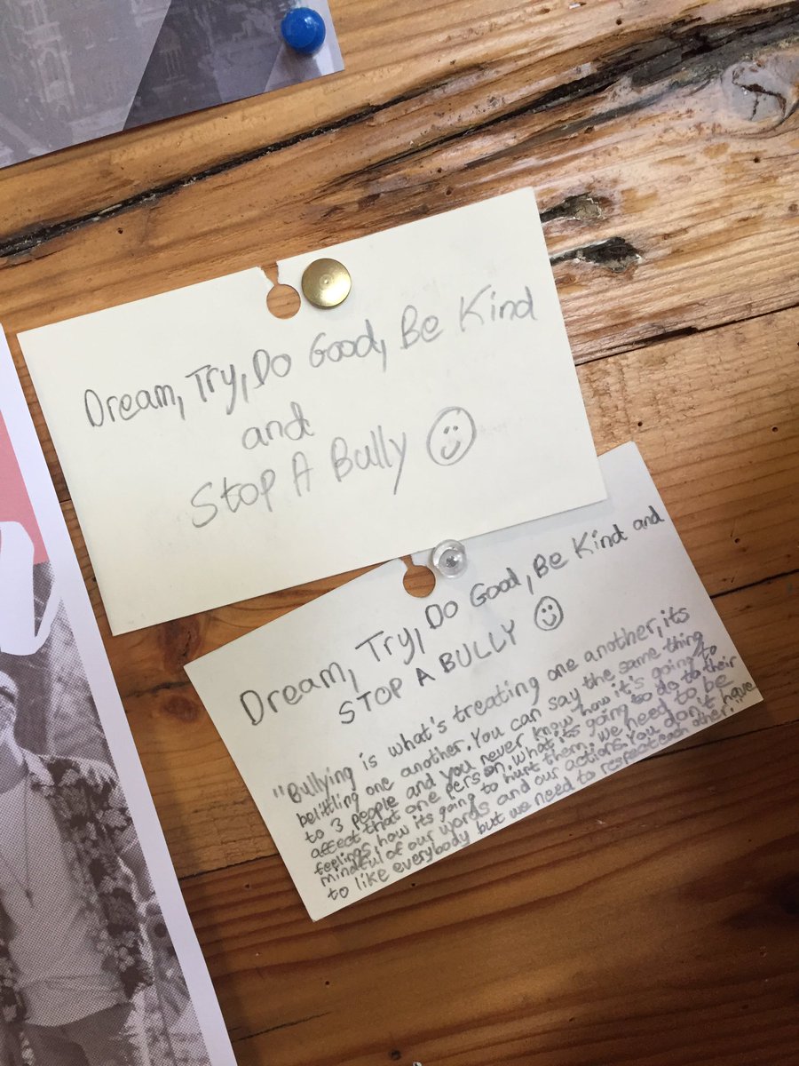 CUPEOntario's tweet photo. Spotted on a #Laurier caf bulletin board - a msg #unionbusting bully #WLU prez Max Blouw should take to♥ #stopabully https://t.co/gJXWUL4Fj0