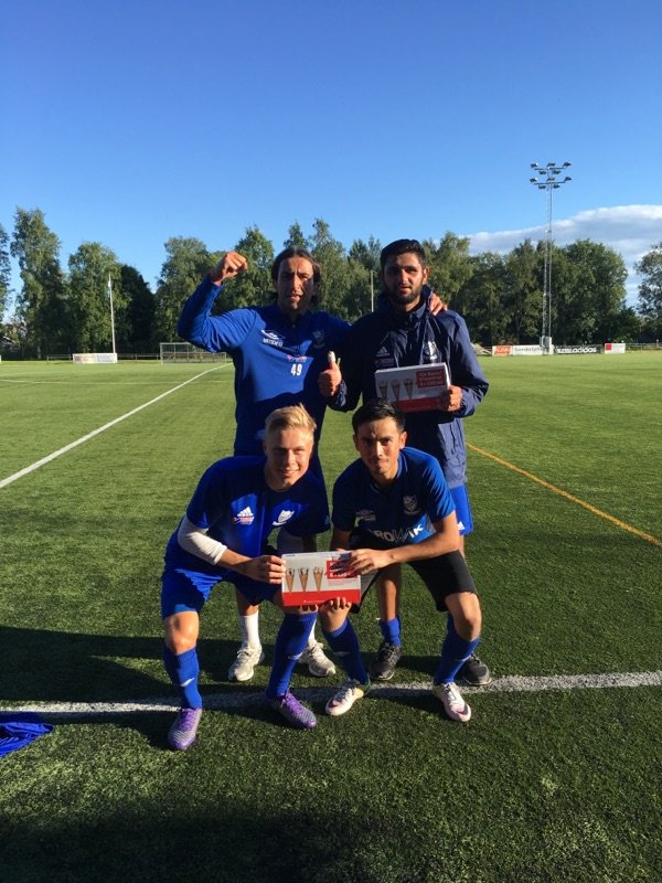 Vinnande laget i återuppstartens anrika smålagsturnering! Vi är igång..👊. #kumlablirbättredagfördag