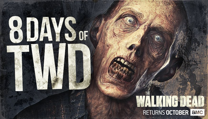 You’ve been bitten by #8DaysofTWD. Come back daily for giveaways, exclusive #TWDSDCC photos and more.