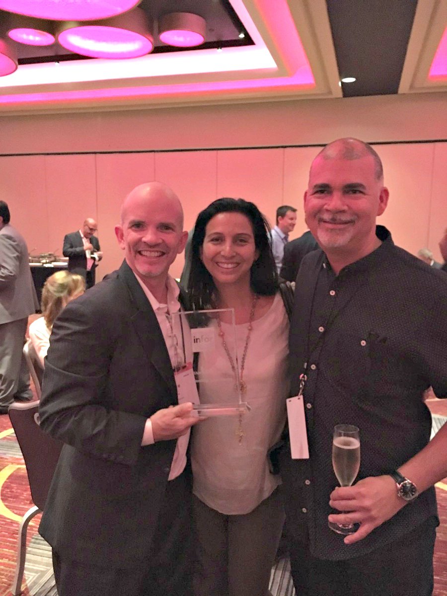 visualk_usa's tweet image. #VisualK won the Latin America Most Net New 2016 award from #Infor