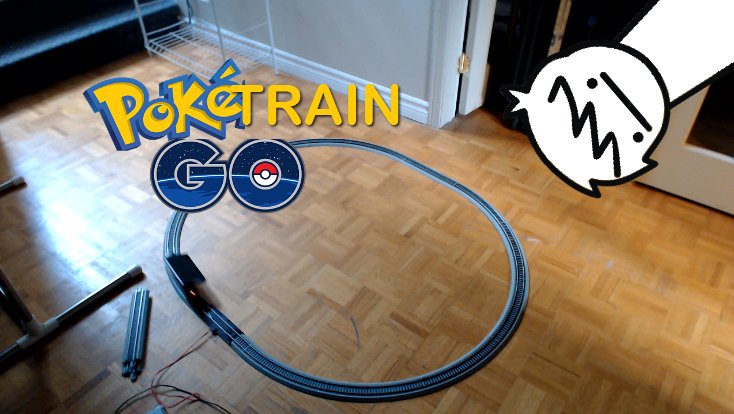 SlamlesGeek's tweet photo. New video here :https://t.co/ANvRo247hJ
*Play pokémon Go with a train*
When you don't wanna walk for eggs
#PokemonGO https://t.co/CLEYrvtCM2