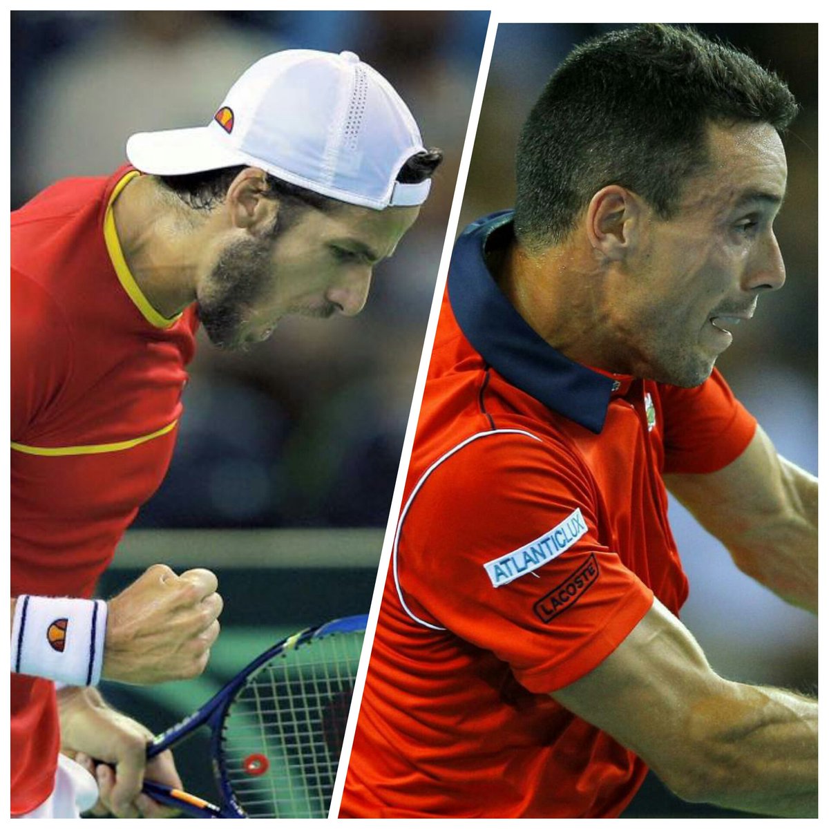 CTLAdvantage's tweet photo. #CTL2015 stars @feliciano_lopez & @BautistaAgut give Spain a 2-0 lead against Romania in @DavisCup! #CTLPower https://t.co/LfCCrJRi8d
