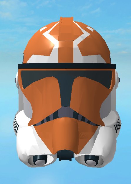 Belhavon On Twitter 332nd Clone Battalion Helmet - roblox clone armor template