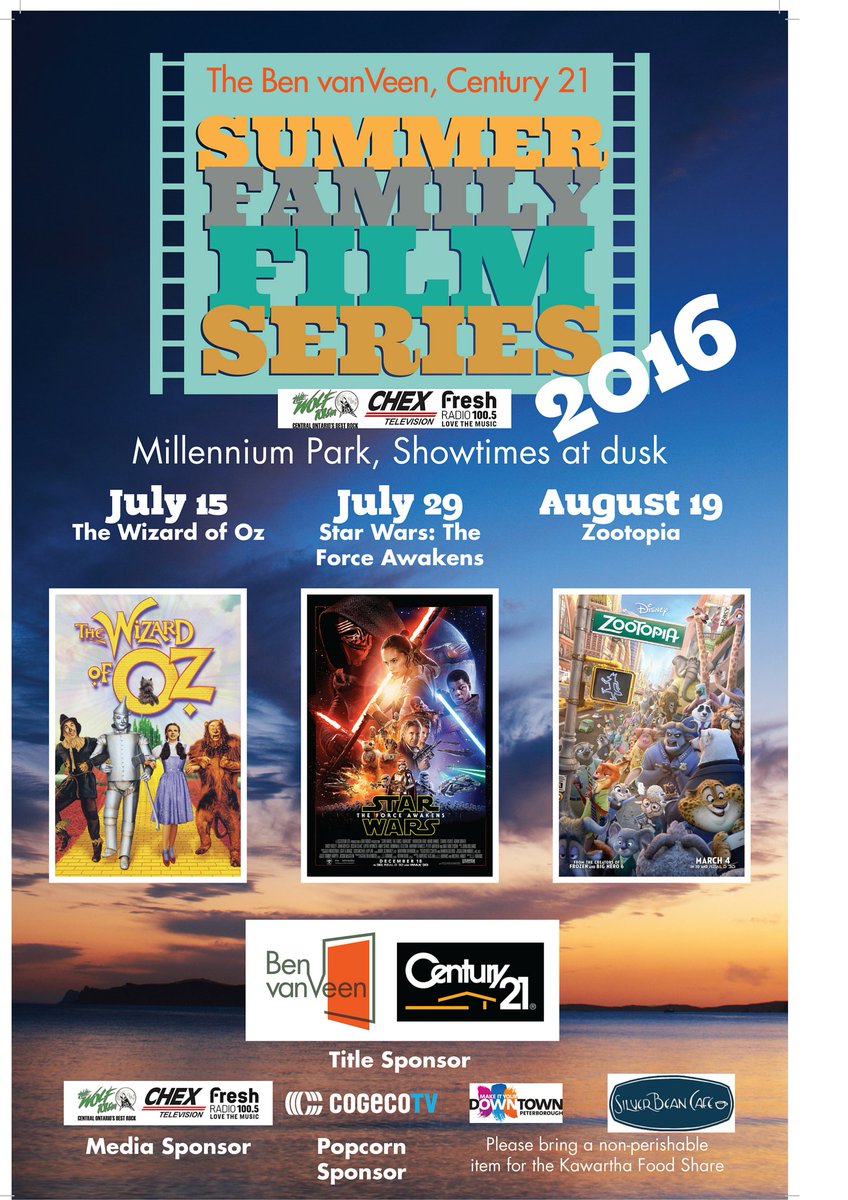 We're going to keep calm and movie on #PtboCanada! Cross your fingers our luck is with us tonight for Wizard of Oz!