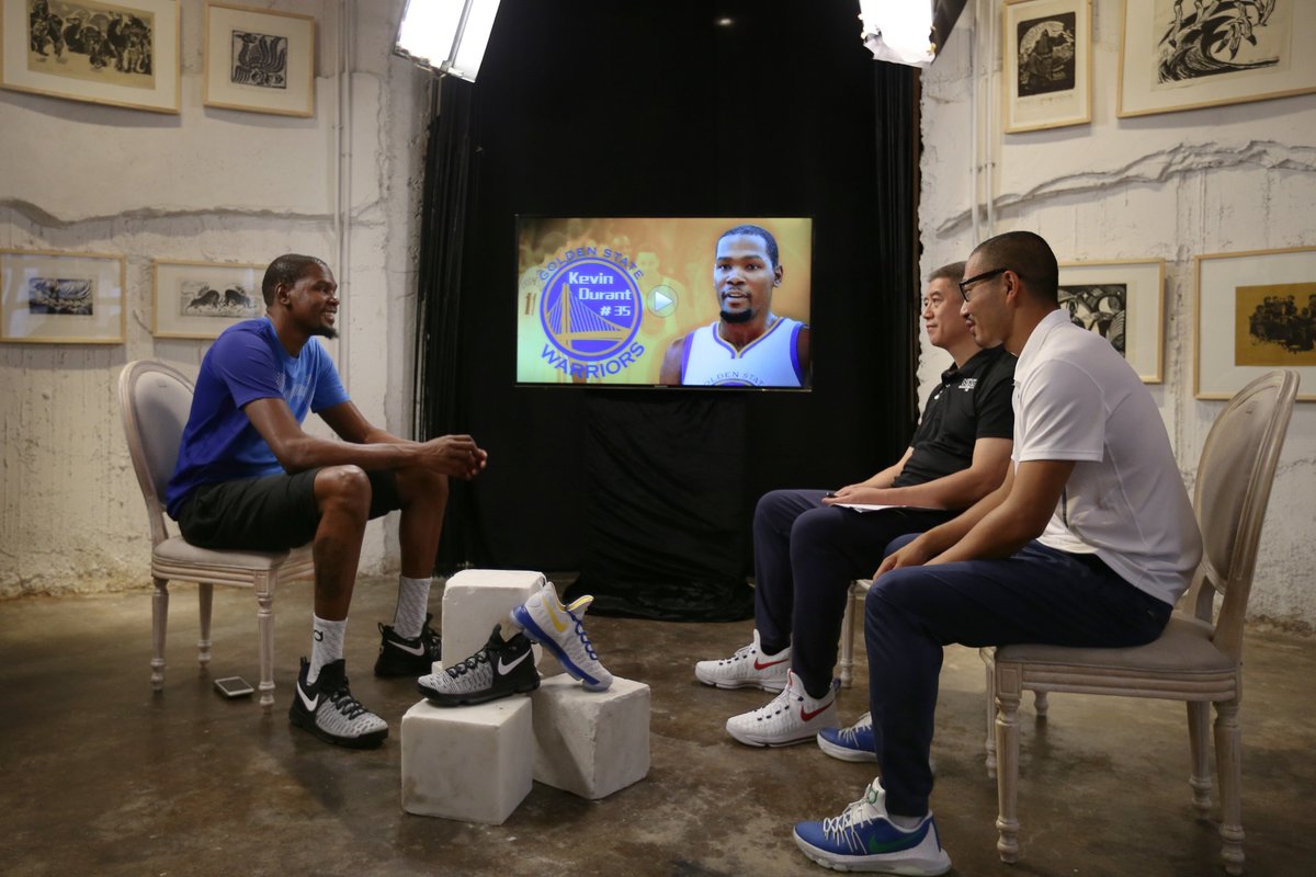warriors's tweet photo. Shortly after joining the Dubs, @KDTrey5 embarked on a week-long tour of Greater China » https://t.co/ZkhRGKjTCr https://t.co/AxbGVfzJnq