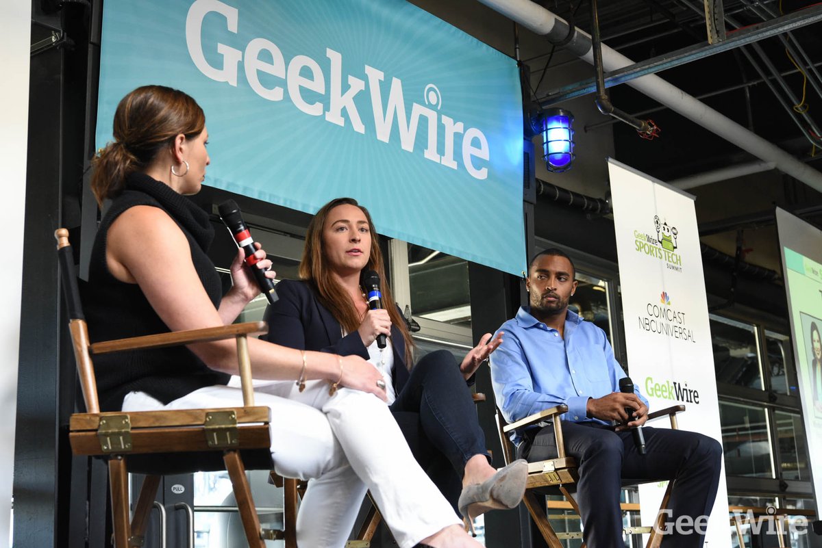 johnpboyle's tweet image. A look at the role technology plays in sports with @DougBaldwinJr and @ArianaKukors.  [shwks.com/8acq]