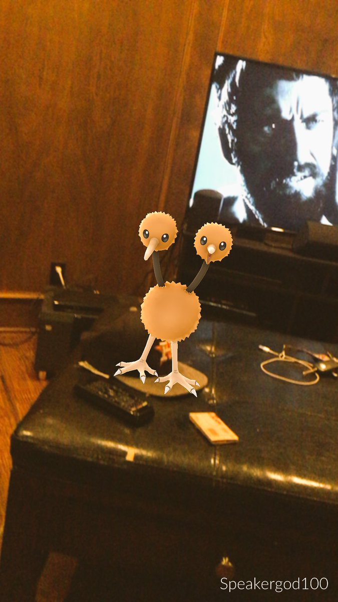 speakergod408's tweet photo. This Pokemon shit getting to reaL. Lmfao bag'em &amp; Tag'em @speakergod408 https://t.co/RheWnIBNKL