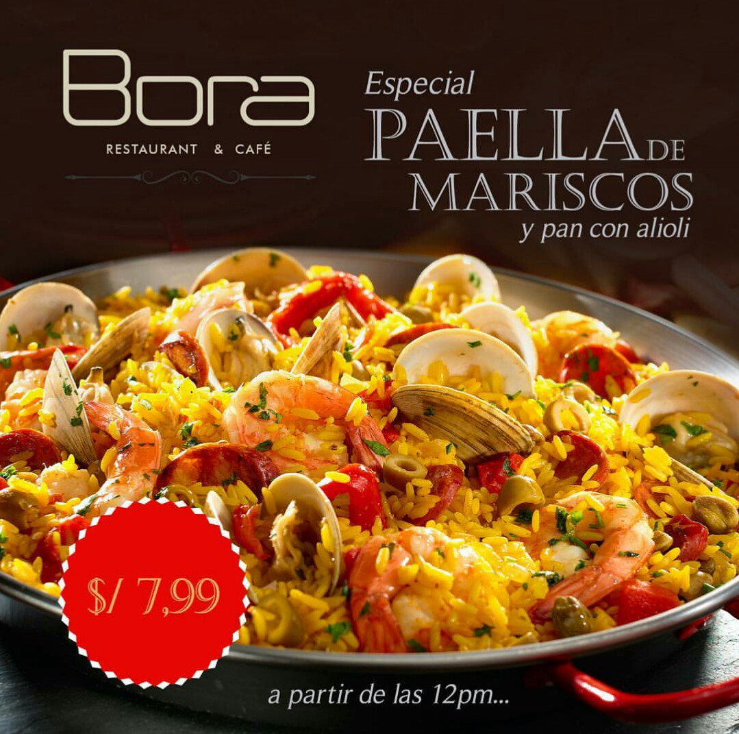 BoraRestaurant's tweet photo. Hoy viernes degusta nuestra Paella de mariscos.Te esperamos! #panama #pty #panamacity #comidapty #friday #venezuelan https://t.co/IJaoRRQ57W