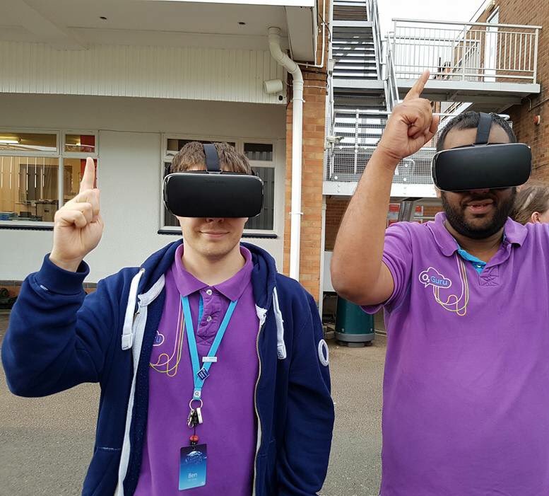 ThurmastonGuru's tweet image. @leicsccc The runs are flowing so the #o2gurus are playing virtual umpire! Come have a go yourself! #FridayFeeling