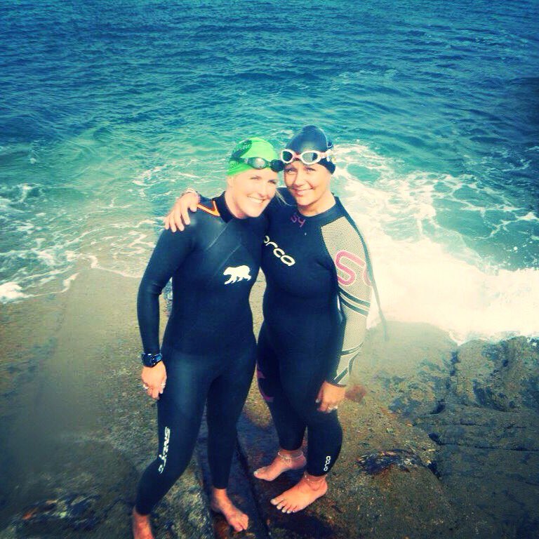 First proper training swim done...4.5km in 1 hour 20...training on track! #diamondchallenge #dofe #seaswimming