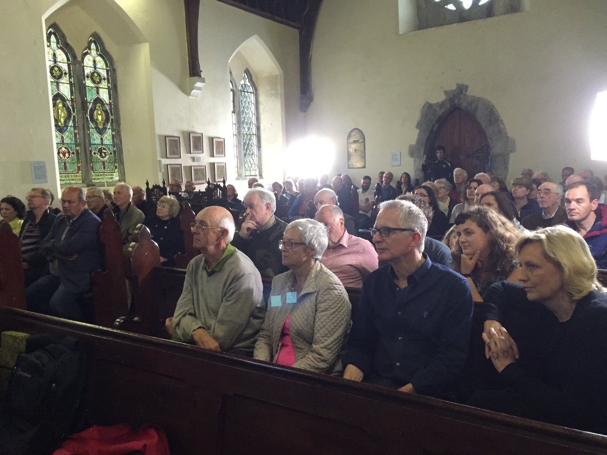 ValentiaTourist's tweet photo. Full house here at John the Baptist Church for Professor Donard de Cogan’s lecture on the history of the #Cable https://t.co/xp0mgUNY4I