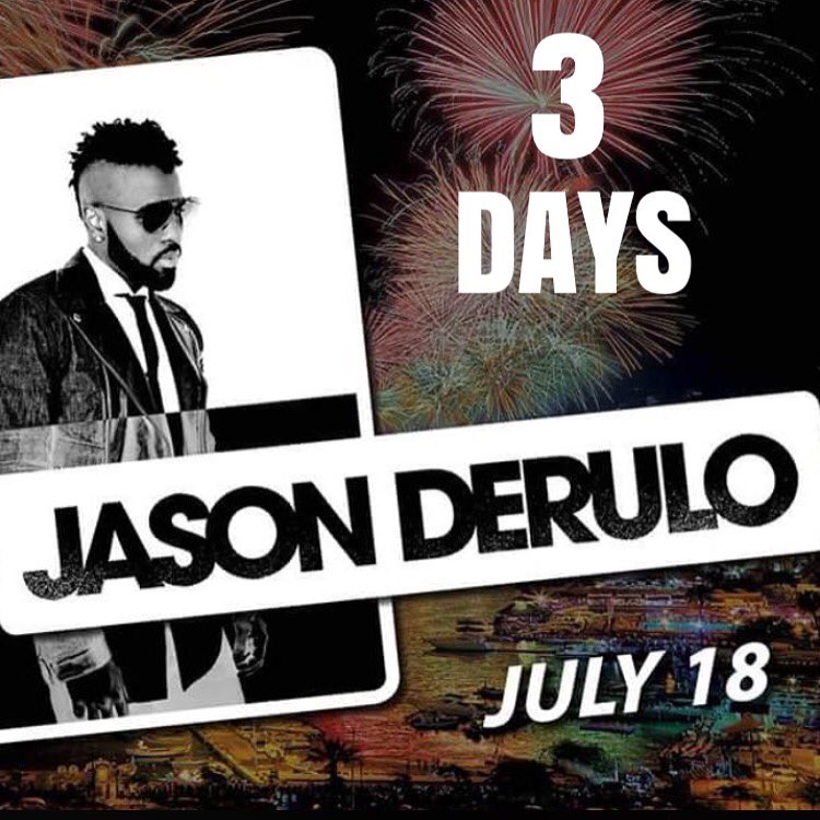 NRJLebanon's tweet photo. #NRJEventUpdates
3 Days left to @JasonDerulo LIVE in concert at the @jouniehfestival! https://t.co/befnu3ZxZL