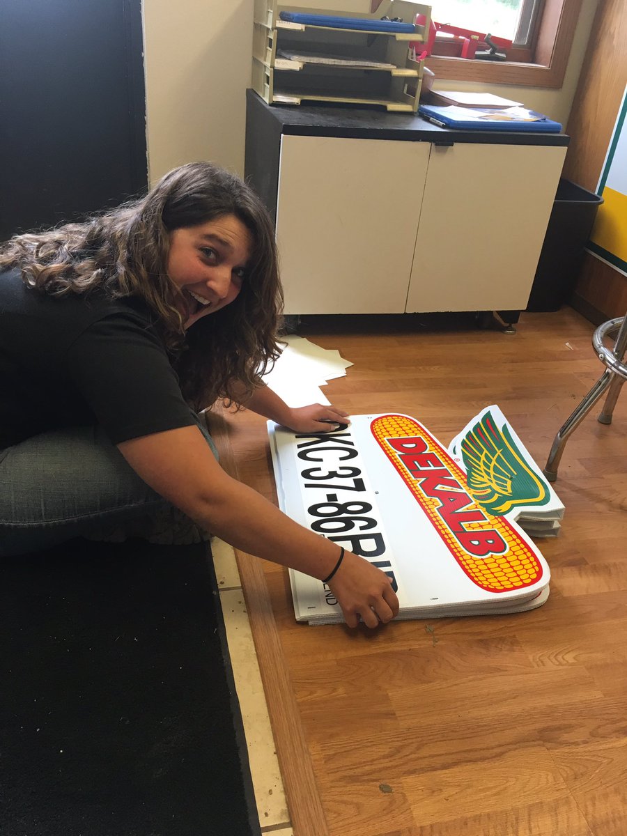 aly_ries's tweet photo. @wolff232 and I are getting plot signs ready to roll out next week! https://t.co/hcJqAicD9V