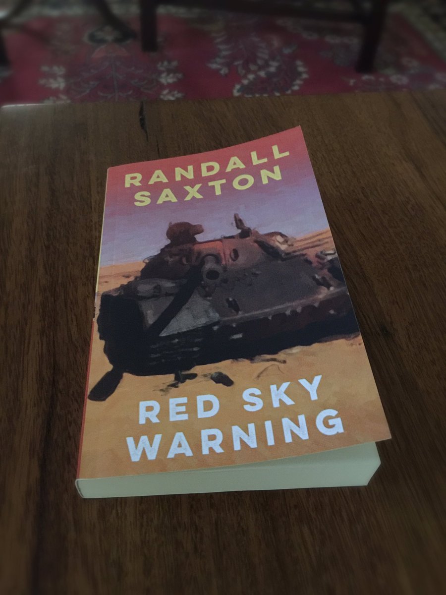 SaxtonLaw's tweet photo. Proof copy arrived! #redskywarning https://t.co/aiWj8vSEyo