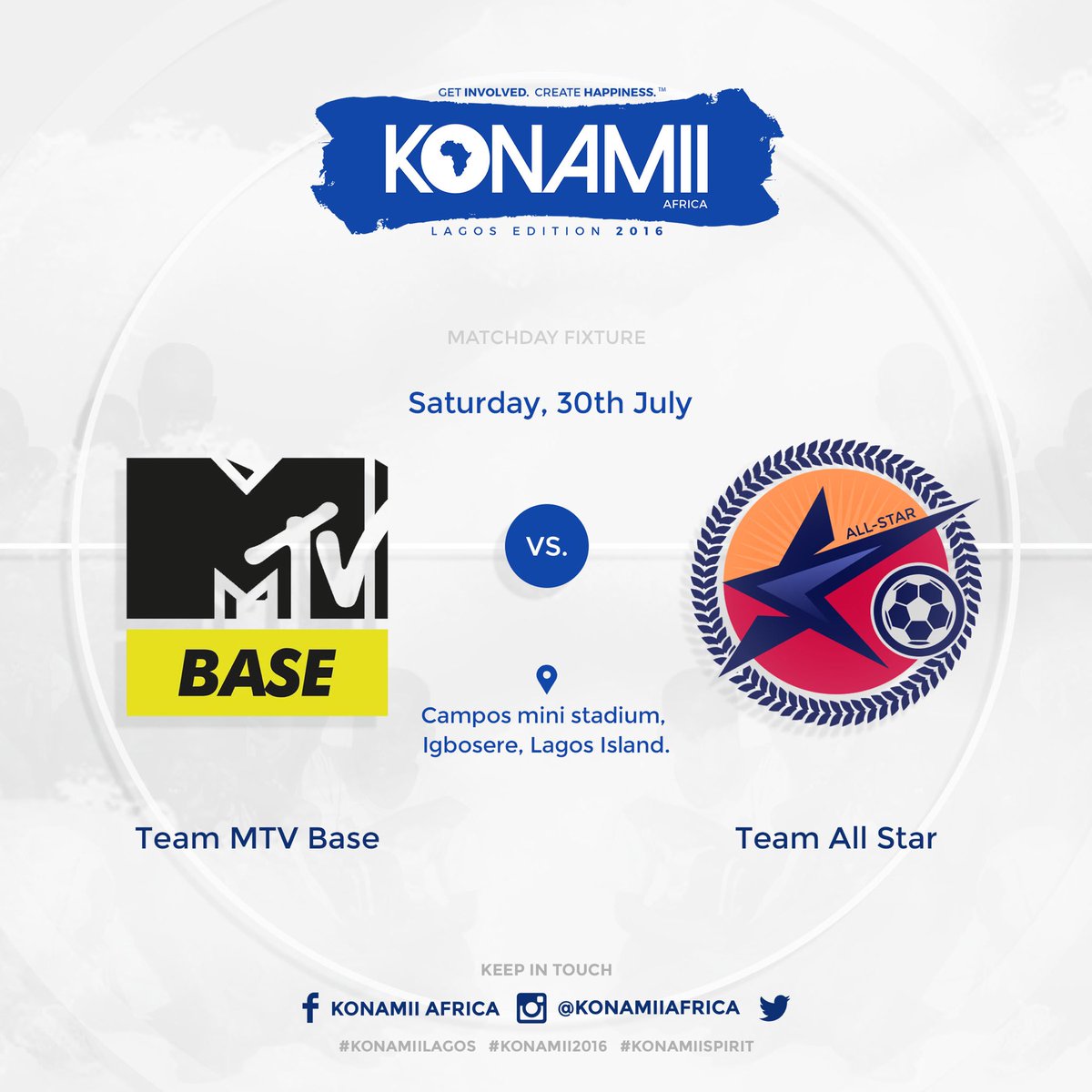 OlamideOlabisi_'s tweet image. Light Announcements for the biggest Charity soccer fiesta in Nigeria @Konamiiafrica #KONAMIILAGOS #KONAMII2016