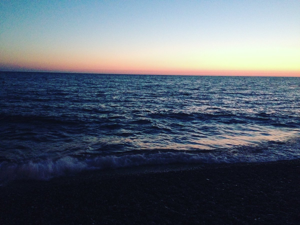 #Sochi #sea #sunset with love💙