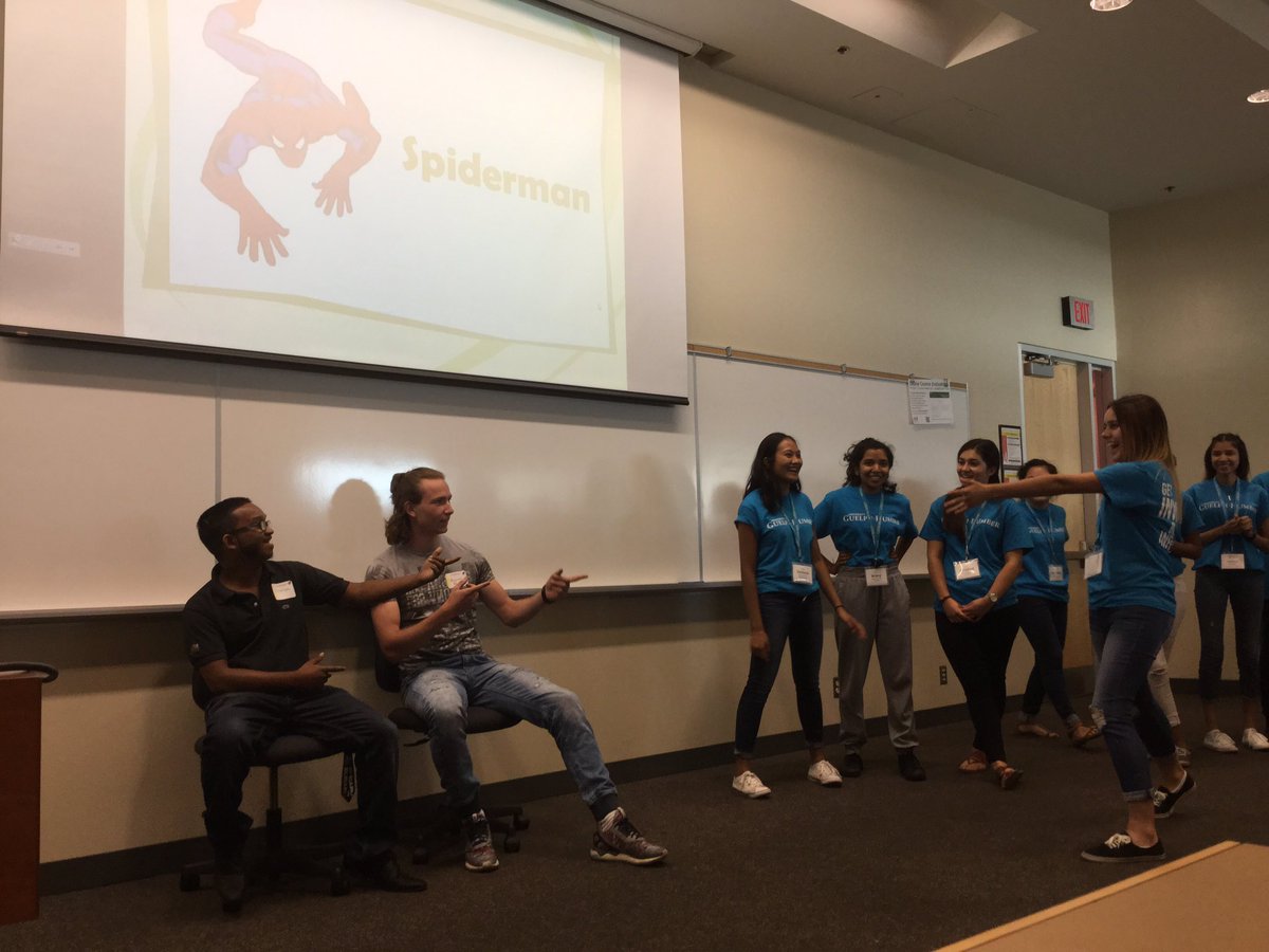 GHFutureStudent's tweet photo. Woohoo! Kick Start Day 2 is looking like a good time! #GHKickStart https://t.co/zZLz8UA3gJ