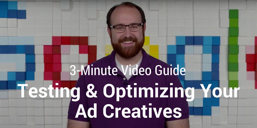 Watch this short video and learn 3 things to consider when testing and optimizing your ads: goo.gl/H7Mknd