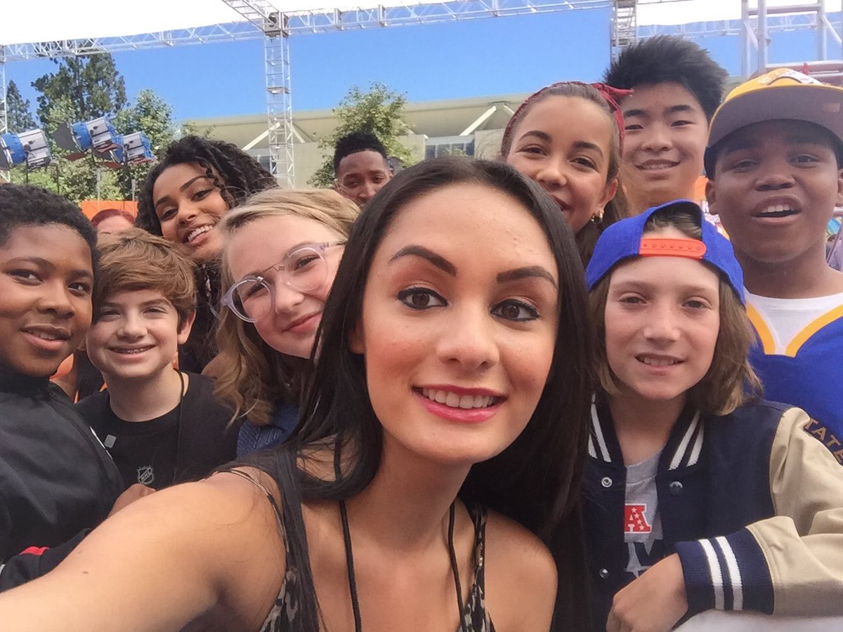 SO much fun interviewing the cast of #LegendaryDudas @NickelodeonTV #KCS! So excited to see their new show!