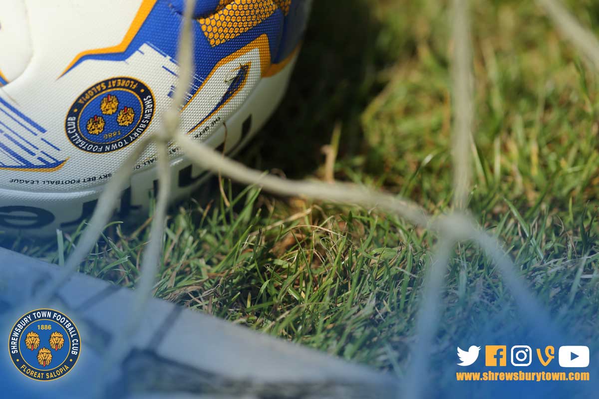 shrewsburytown's tweet photo. PRE-SEASON:Following questions from our earlier tweet we can confirm the game will include footballs, grass &amp; nets https://t.co/kwdvuQLf14