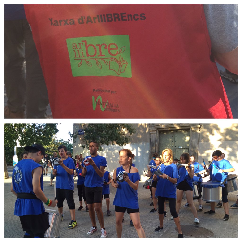 Al 1r aniver d'#arllibre a #terrassa Alei, Fund Busquets, <a href="/prodisterrassa/">prodis</a> Centre de Salut Mental, Alba, CST i Andana