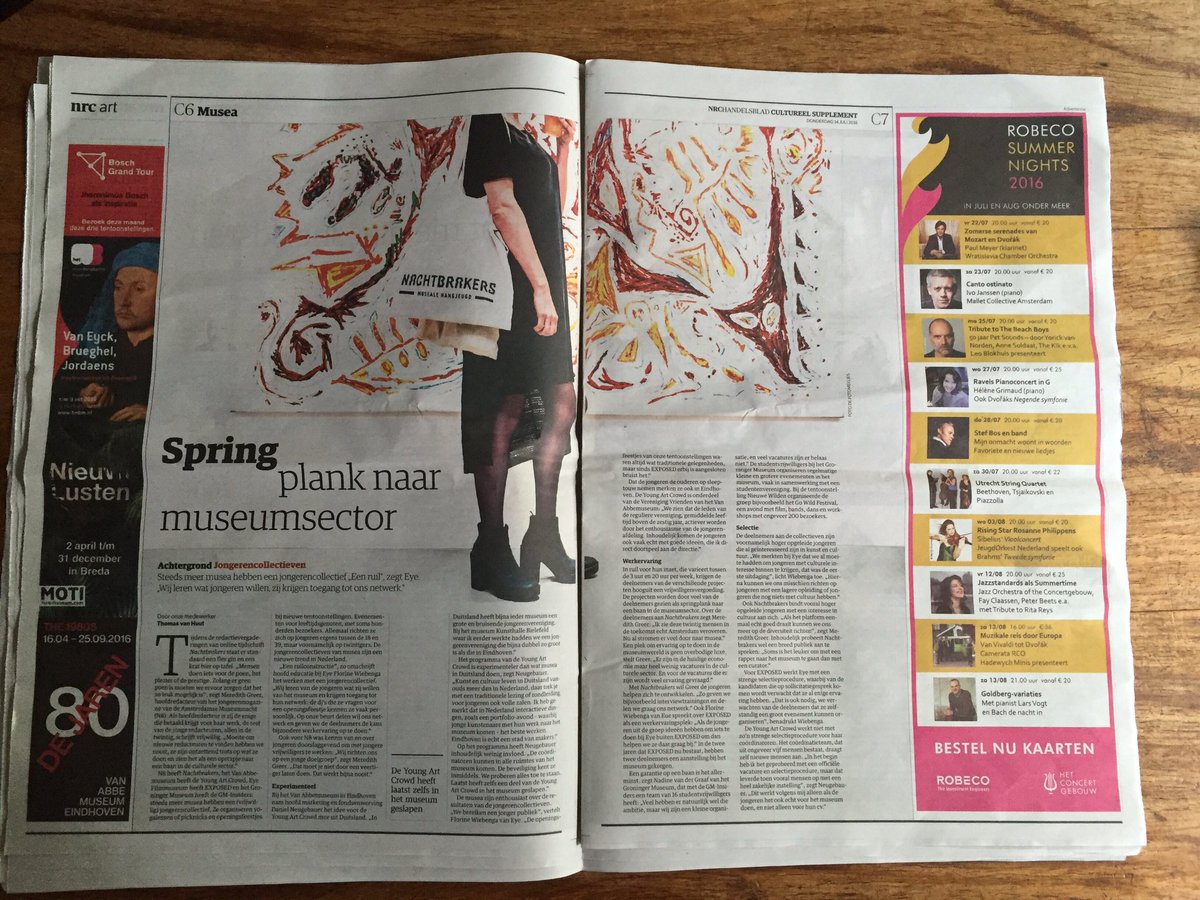 Museumsector werkt met extern jongerencollectief. Wanneer volgt #bedrijfsleven?