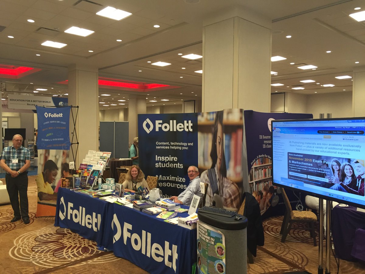 Biblionasium's tweet photo. RT @FollettLearning: Enjoying seeing so many amazing educators at #IBTO2016! What's your biggest takeaway? https://t.co/dNfHRFyTY3