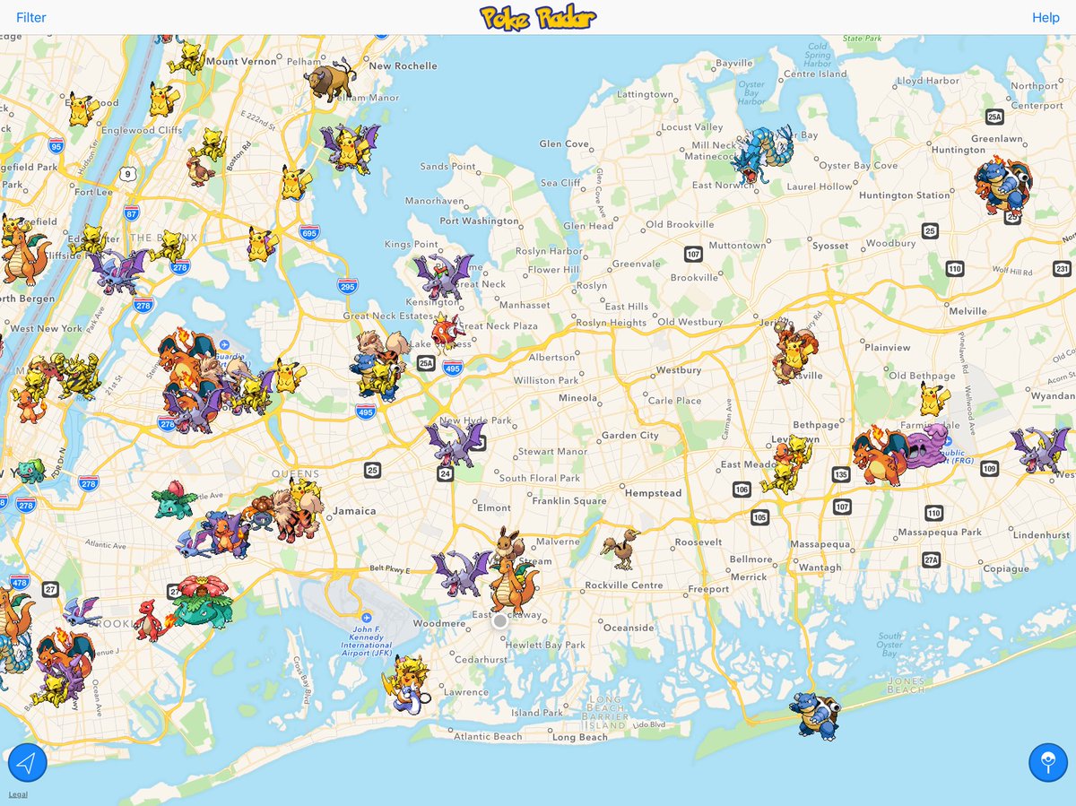 27 Nyc Pokemon Go Map