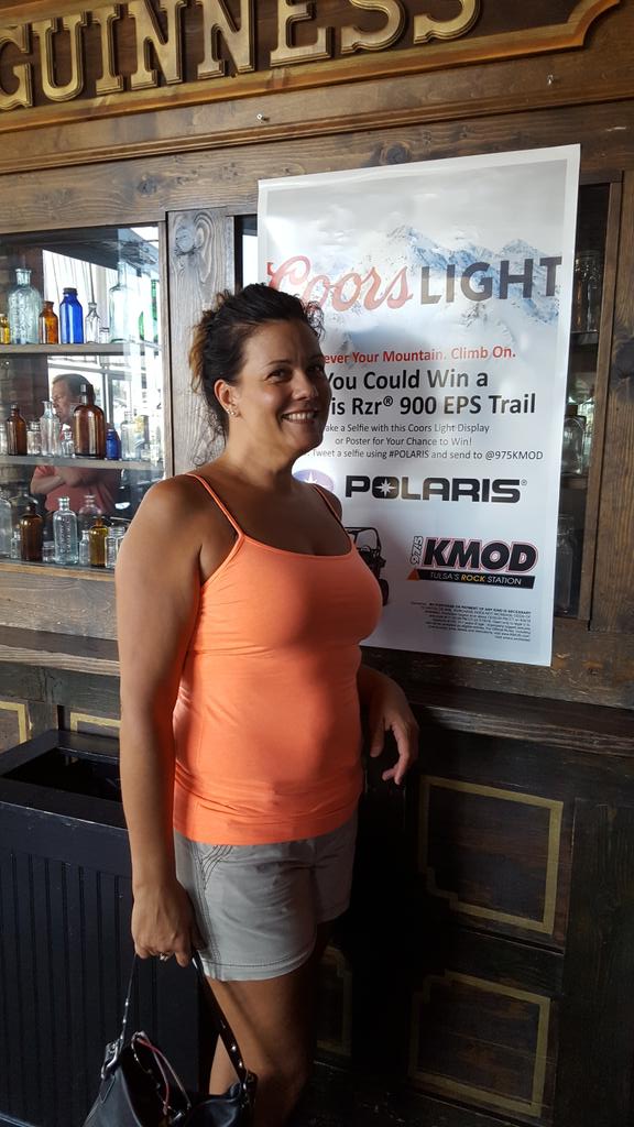 trialsmama's tweet photo. #polaris @975KMOD Time to win with Lauren \m/ https://t.co/8V1vGzmcBb