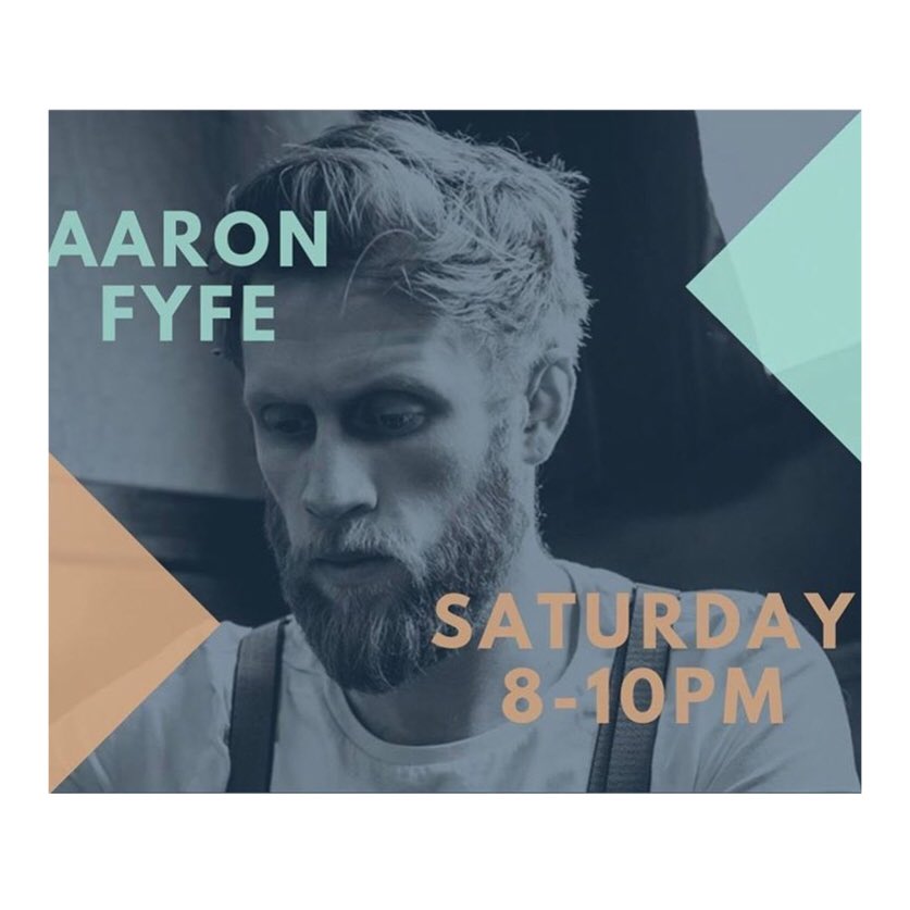 Aaron Fyfe Live @ WAX Saturday! 8pm-10pm
He will be playing straight after the Summer Surf Challenge 2016