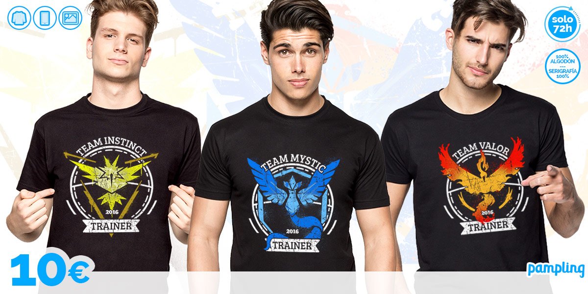PamplingNews's tweet image. ¡Sorteamos una camiseta!
RT para participar.
Puedes conseguirlas también en pampling.com
#PokemonGoSpain