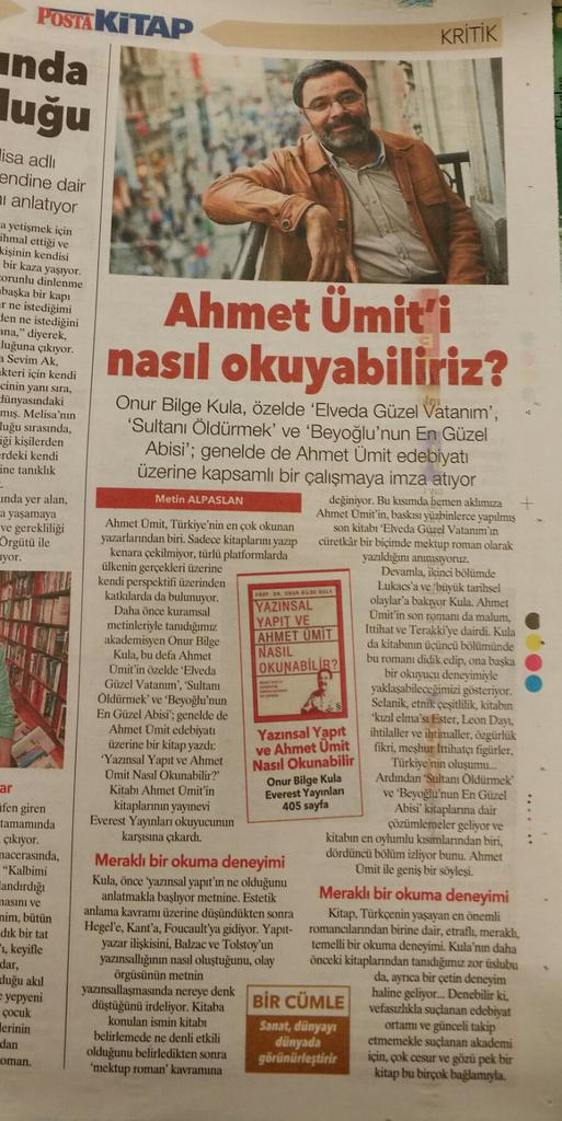 kitaphatti's tweet photo. GÜNÜN KİTABI:

* Sanat,

Dünyayı dünyada

Görünürleştirir.

* Edebiyat,

Her şeyden önce

ANLATI sanatıdır. https://t.co/B7rg1w5nIo
