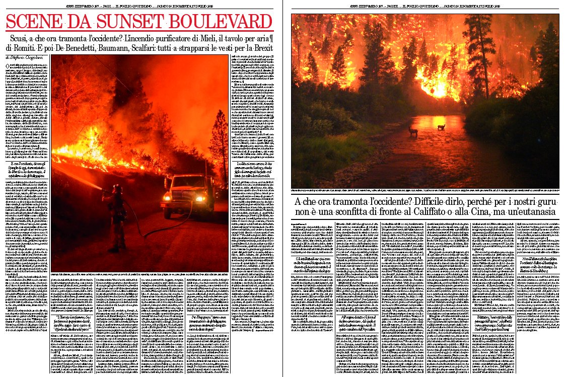 A che ora tramonta l’occidente? Nel Foglio un doppio inserto di <a href="/scingolo/">Stefano Cingolani</a> ilfoglio.it/edicola/