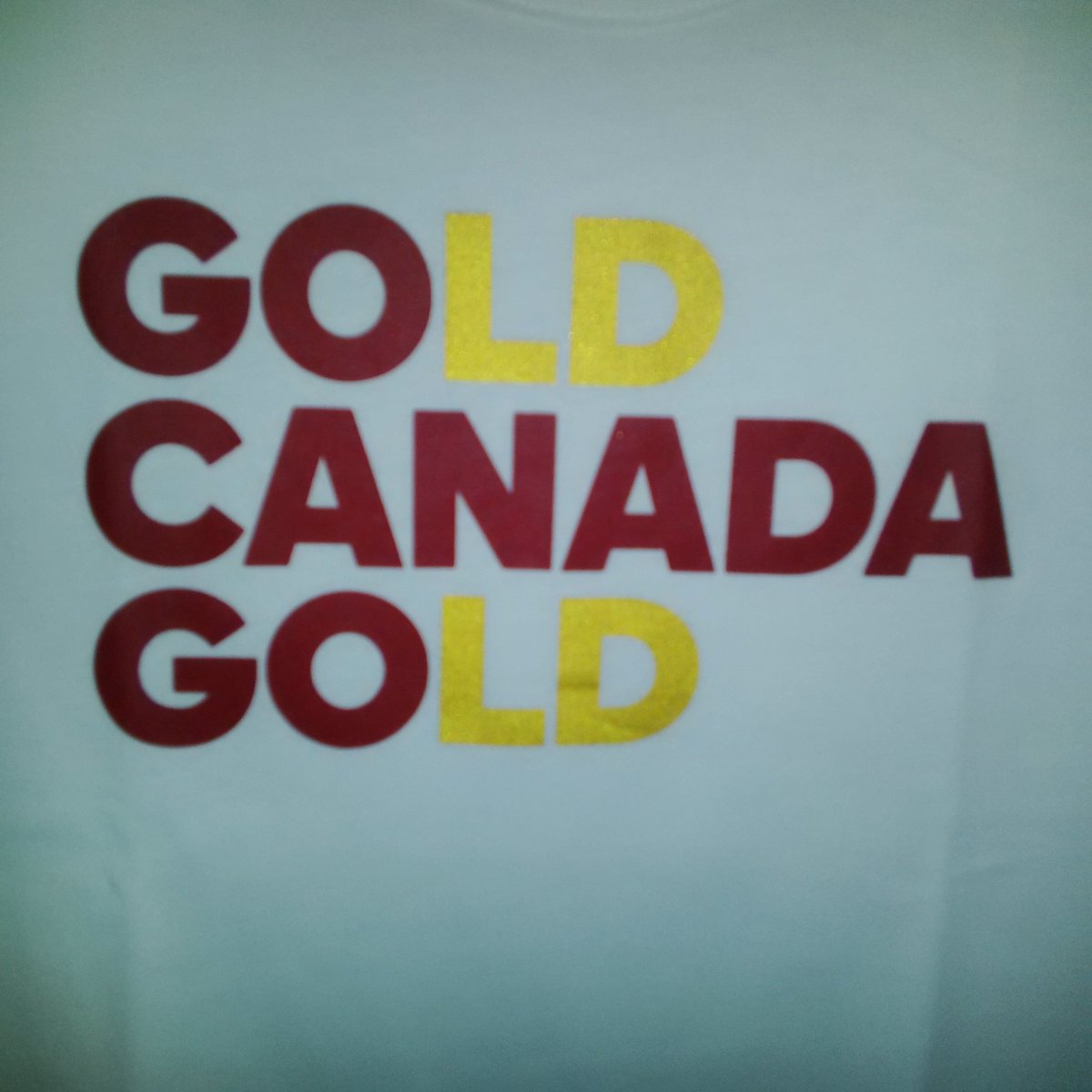 GoGoldCanada's tweet photo. @adidasCA Great shirt and message! #GoGoldCanada #GoldCanadaGold https://t.co/R7ncClPmGL