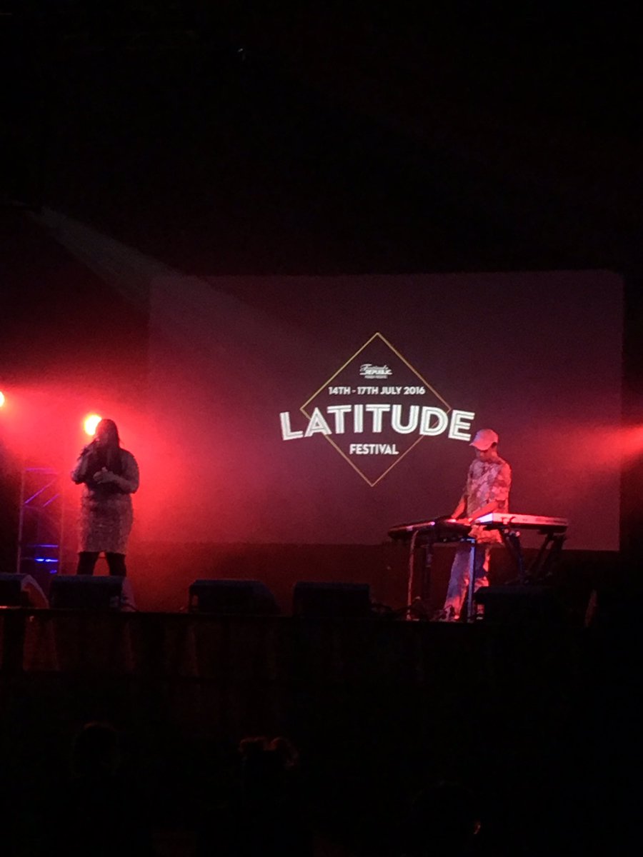 painesplough's tweet image. Live on stage NOW in Film &amp;amp; Music @LatitudeFest #Latitude16 #WithALittleBitOfLuck
