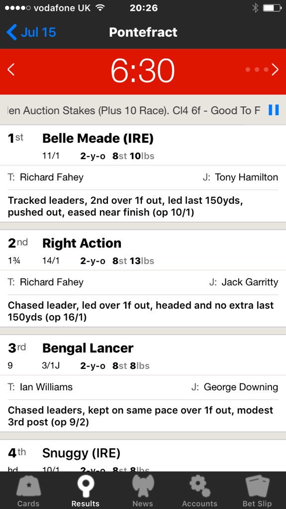 liamnorrisblstk's tweet photo. Another impressive winner for #rodericoconnor hope mine can run a bit! https://t.co/WU2xjcVrIj