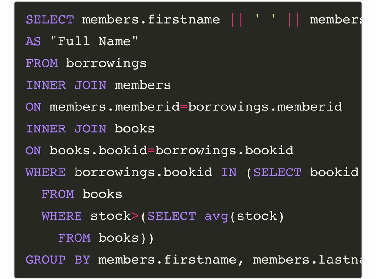 alosefer's tweet image. للمبتدئين🤓
تعلم أهم مهارة لأي حاسوبي لفهم كيفية عمل البرامج والانظمة، تعلم قواعد البيانات👍
bit.ly/SQL_Start