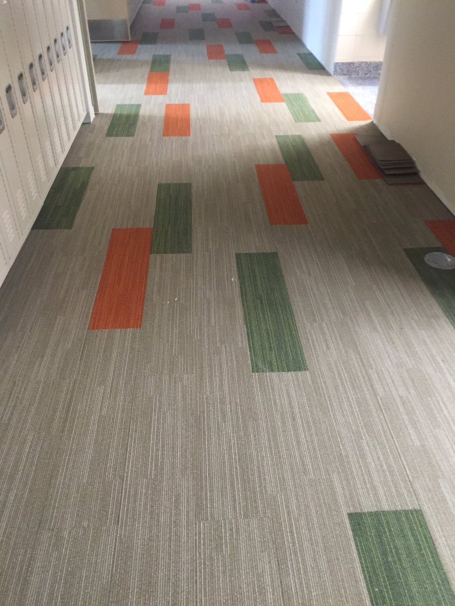 CompassElemPCR3's tweet photo. Gym, hallway, recessed storage in student classrooms and interactive wall and projector. #CompassElem https://t.co/keqt8y1Orc