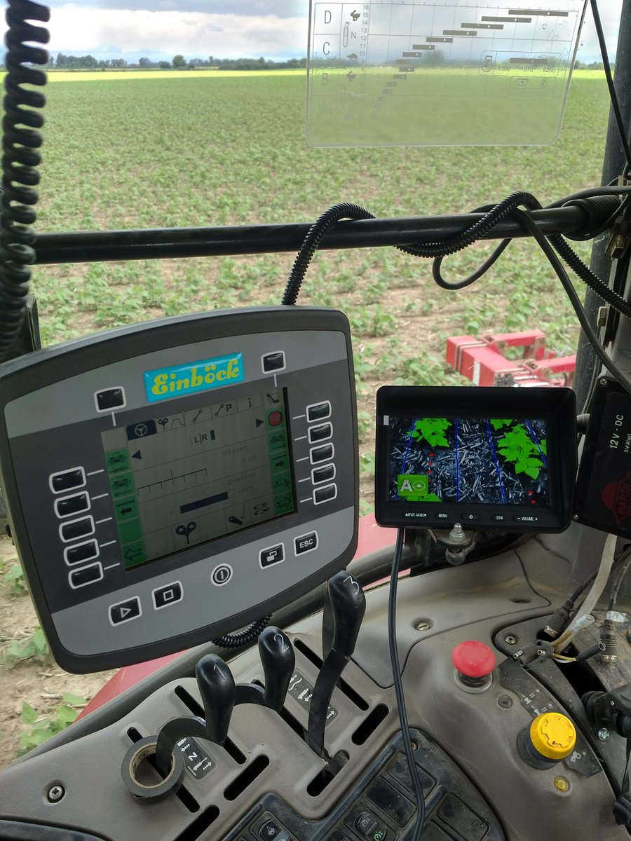 farmpowerinc's tweet photo. Auto Camera guidance at its finest with live video monitoring! #easy #rowguard #einbock #ontag https://t.co/NxOMb5G7cX