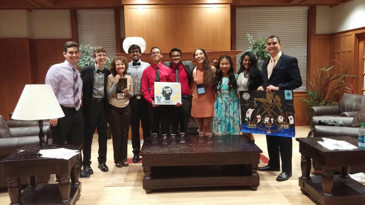 FergusonFalcons's tweet photo. Mu Alpha Theta at National Competition from Washington University in St Louis. 8 total trophies. #falconpride https://t.co/VA4tOd4rAK