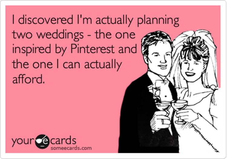 TeddoWedding's tweet photo. This week if you go to a Pinterest inspired wedding that goes right...or oh so wrong, tell us all about it! https://t.co/aFQgHW72cq